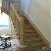replcation of fire damaged historic girls college oak staircase